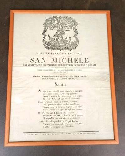 Sonetto devozionale stampato - , a