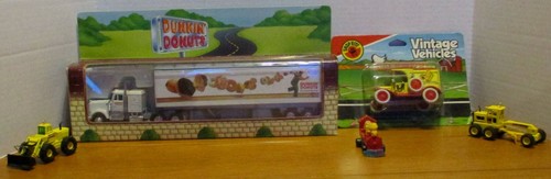 Trattore rimorchio dunkin - e,
