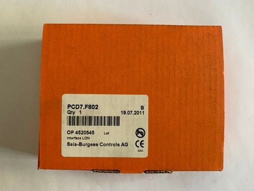 Saia burgess pcd7 f802 - saia-burgess, pcd7.f802