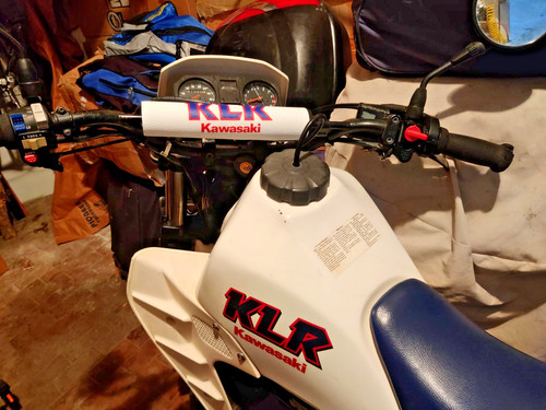 Paracolpi moto kawasaki klr - paracolpi,