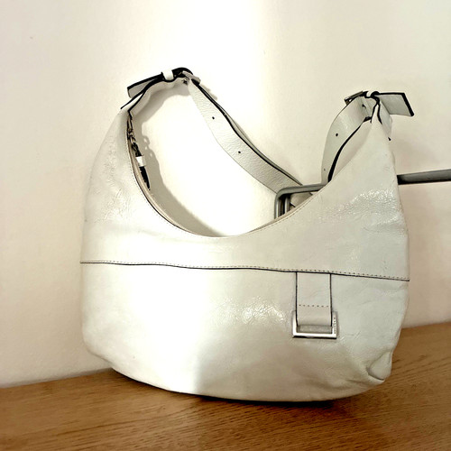 Borsa pelle nannini - in, bianca