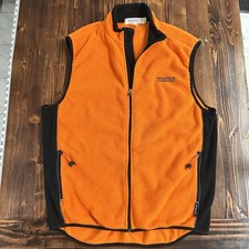 Gilet uomo pile arancione