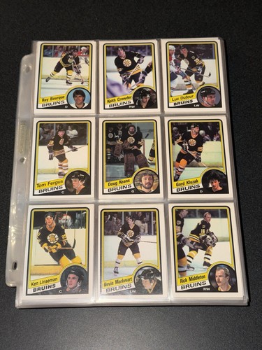 1984 pee chee - 1984-85, set