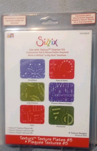 Sizzix texturz 654968 kit 5 - sizzix,