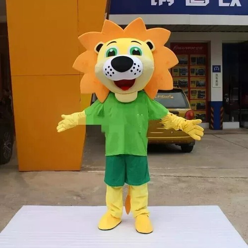 Costume mascotte leone tute - mascotte,