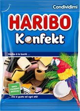 Konfekt, Caramelle Gommose, Gusto Liquirizia, Ideali per Feste E Dolci Momenti D