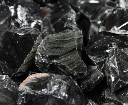 Ossidiana velluto rocce - ossidiana,