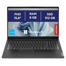 Notebook Pc Portatile Lenovo i3-1315u 15.6" Ram 8Gb SSD 512Gb Win 11 Pro
