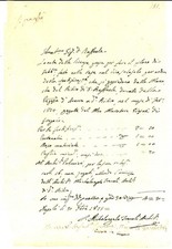 1825 NAPOLI Architetto Michelangelo TROCCOLI su lavori GiosuÃ¨ DI GREGORIO