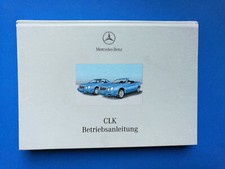 Manuale uso e manutenzione Mercedes Classe CLK Coupè Cabrio W208 del 2001 manuale