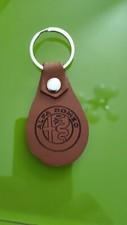 Portachiavi Similpelle Con Incisione