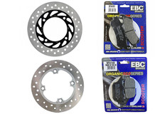 COPPIA/DISCHI HONDA FORESIGHT