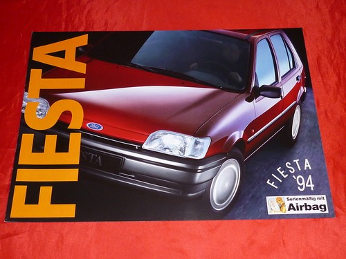 Depliant brochure ford fiesta - depliant,