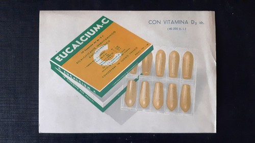 Cartolina pubblicitaria antica - cartolina,