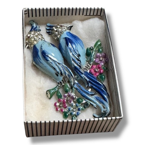 Spilla clip pelliccia vintage
