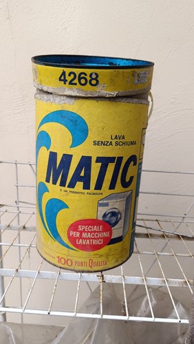 Raro vecchio fustino - raro, detersivo