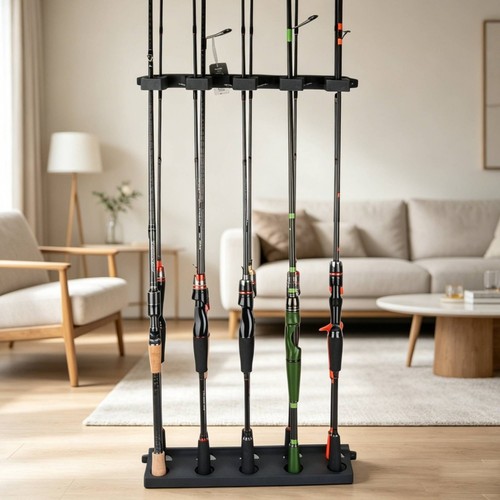 Porta canne pesca 10 fori - pesca,