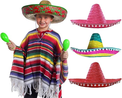 Bambini messicano poncho - messicano,