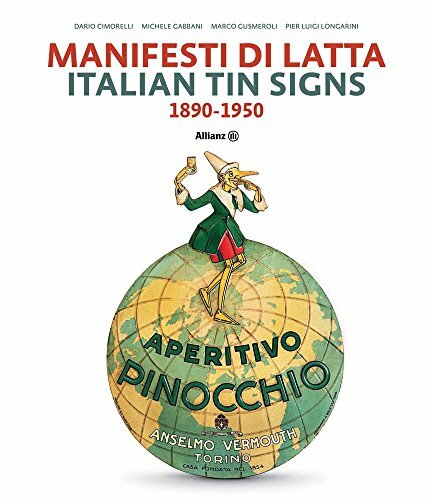 Italian tin signs 1890 1950 - tin, signs: