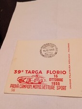 39 Targa Florio 1955 Prova Campionato Mondiale Vetture Sport Cerda 