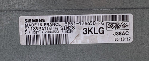 Plug play ecu s118934102g - &,