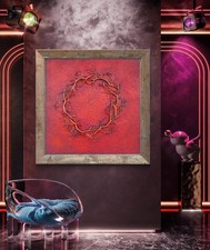 QUADRO ARTE MODERNA MATERICO