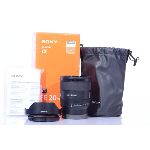 Sony sel20f18g 1 - fe, 1.8/20