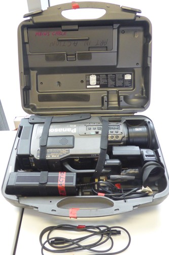 Panasonic vhs videocamera - panasonic, s-vhs
