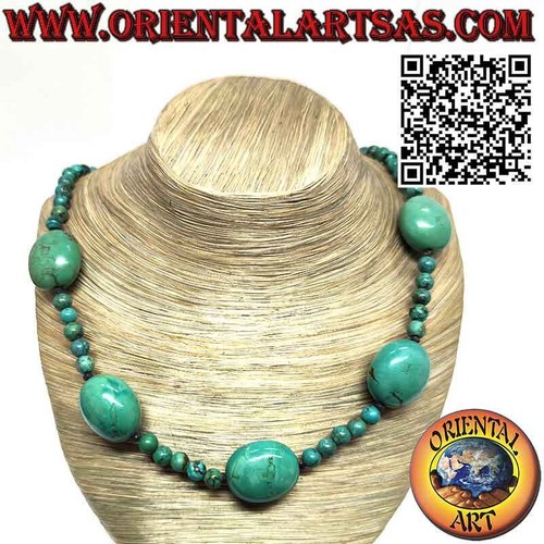 Collana turchese tibetano - collana,