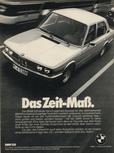 Bmw 520 pubblicità - 520,