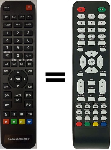 Telecomando gia programmato - telecomando, gia'