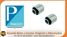 2 SILENT BLOCK CARTER MOTORE ORIGINALE PIAGGIO BEVERLY LIBERTY VESPA LX S 486081