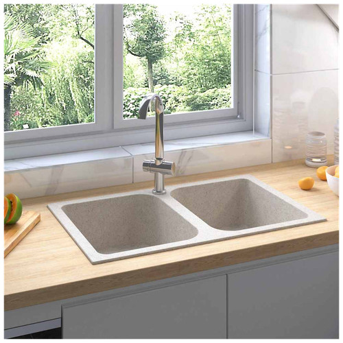 Lavello cucina beige quarzo - lavello,