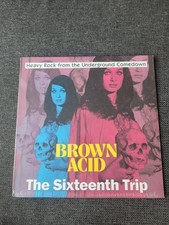 BROWN ACID - The sixteen trip Heavy rock ( LP US 2023 Sealed Mint Psych Rare )