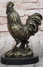 Firmato Squisita Gallo Bronzo