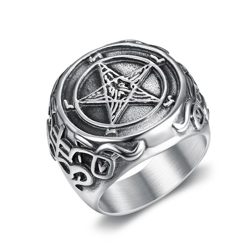 Mens stainless steel viking - mens,