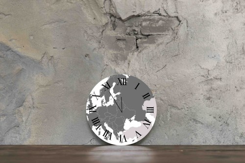 Orologio stampa planisfero da - planisfero,