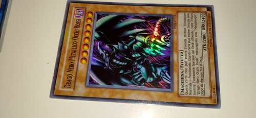 Drago nero metallico - nero, occhi