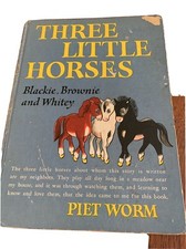 THREE LITTLE HORSES Blackie