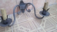 candelabro in ferro, da muro