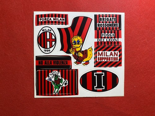 Adesivi milan fossa - adesivi,