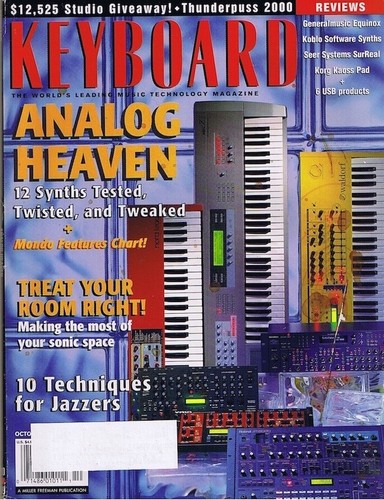 Keyboard magazine 1999 - magazine, tests
