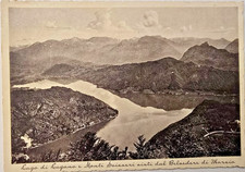 Cartolina 1940 Lago di Lugano