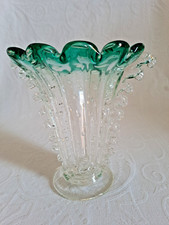 Vaso vetro Art Déco anni