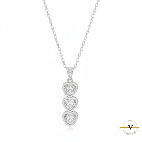 Collana donna trilogy - trilogy, argento