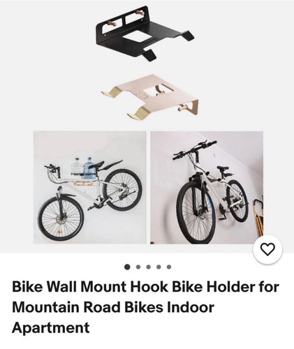 Gancio porta bici parete - gancio,