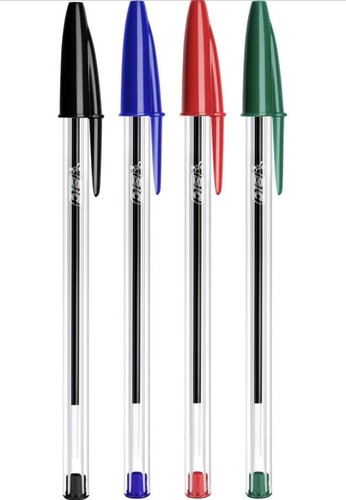 Penna bic blu - penna, rosse