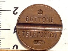 Gettone telefonico 7807 luglio - gettone,