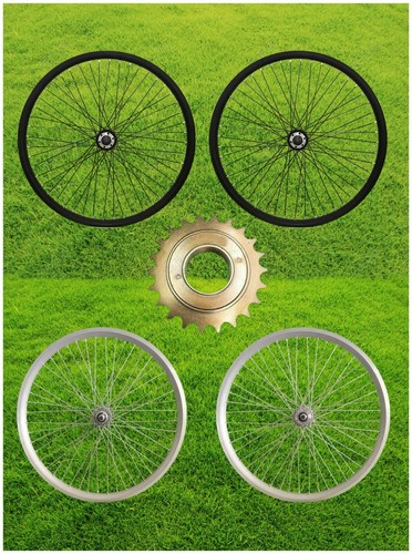 Set ruote bici resistenti - 26",