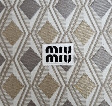 Patch Toppa Miu Miu Ricamata